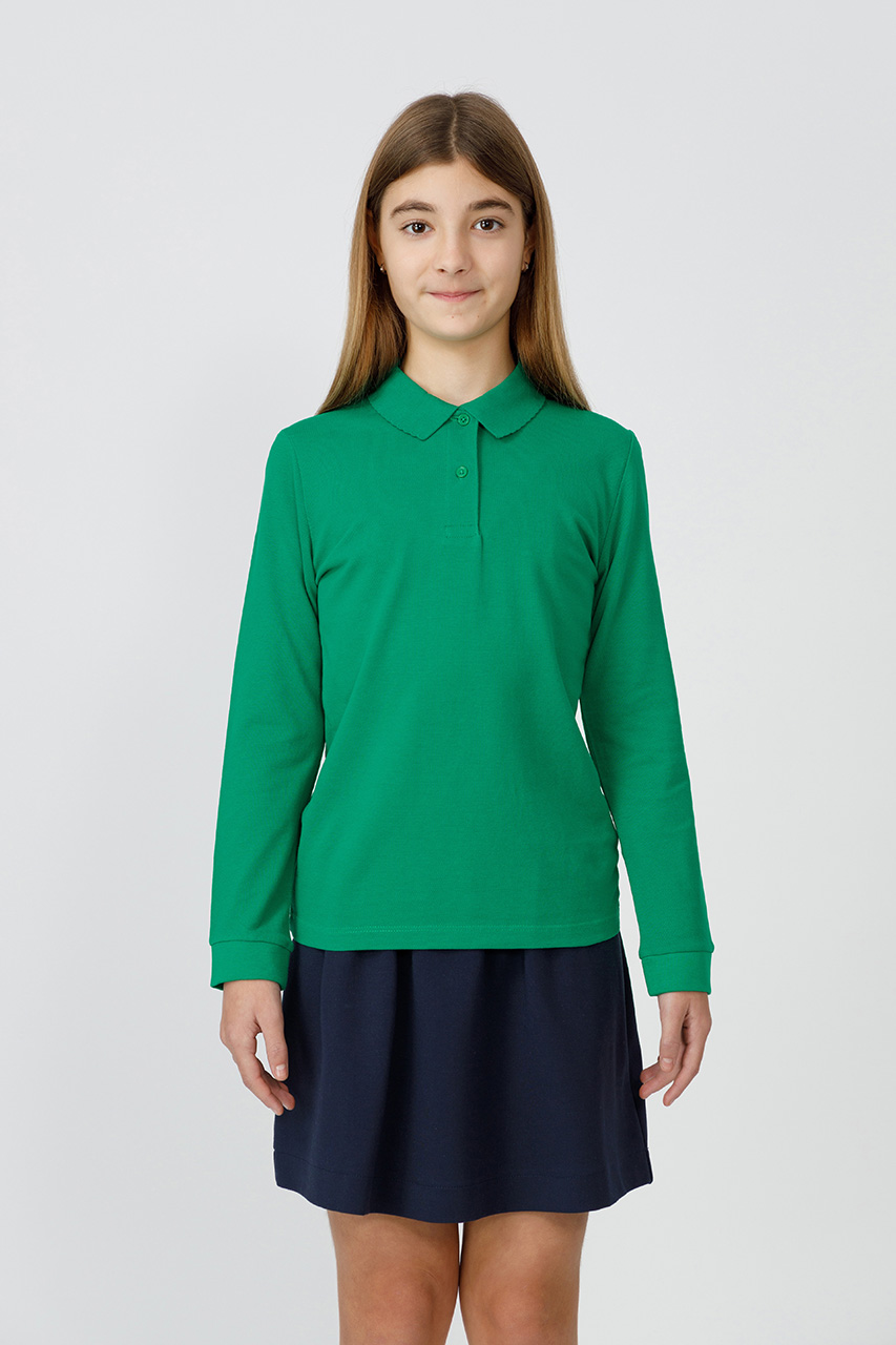 Tricou polo slim fete 998F
